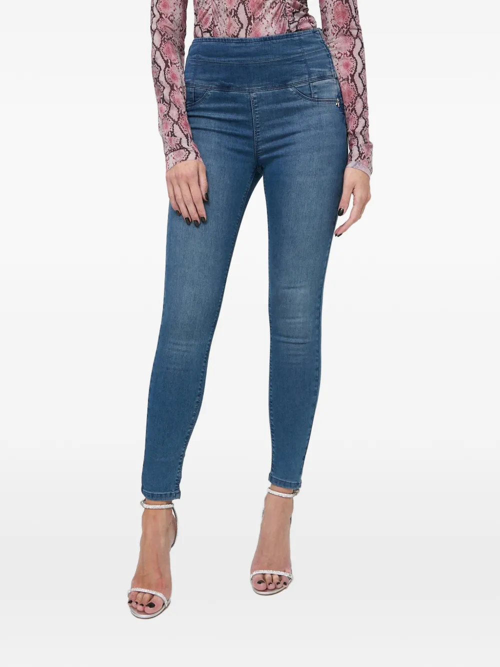 

Синие джинсовые брюки Patrizia Pepe