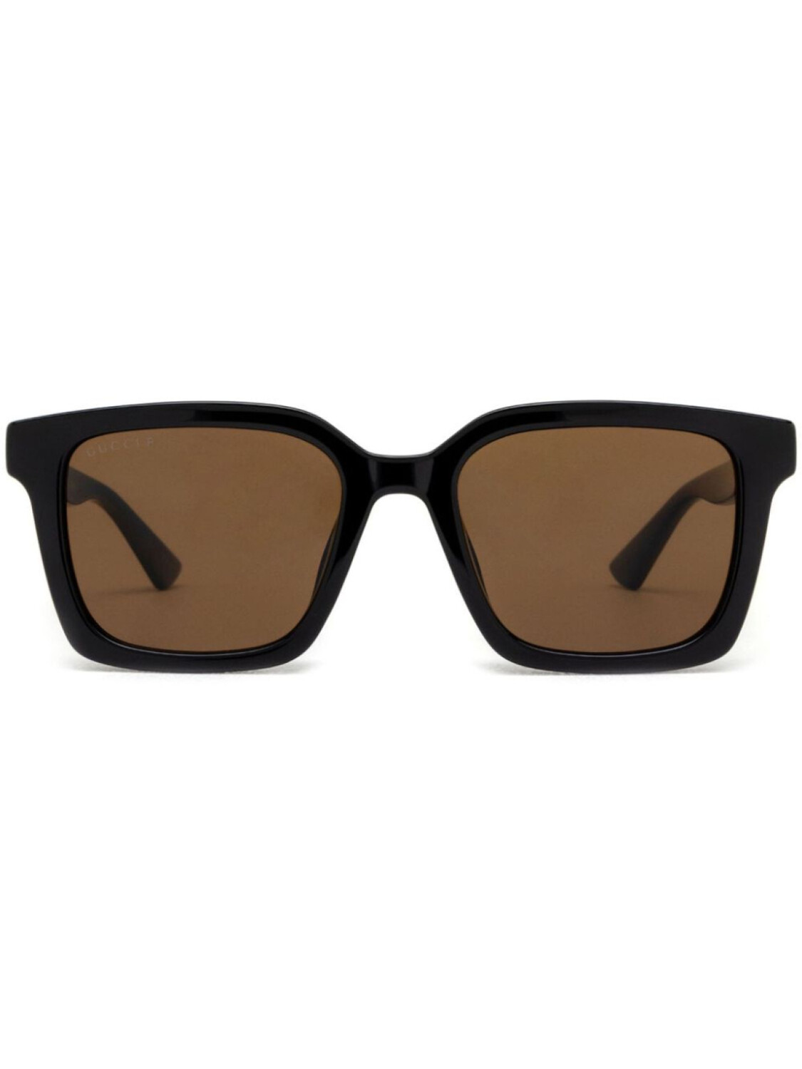 

Gucci Eyewear солнцезащитные очки в квадратной оправе, черный