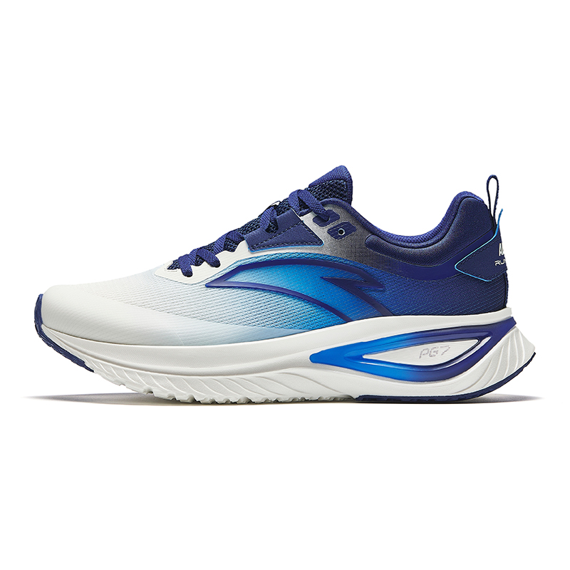 

ANTA Низкие беговые кроссовки мужские бело-голубые Ivory White/Signal Blue/Medium Blue-7, цвет Ivory White/Signal Blue/Medium Blue-7