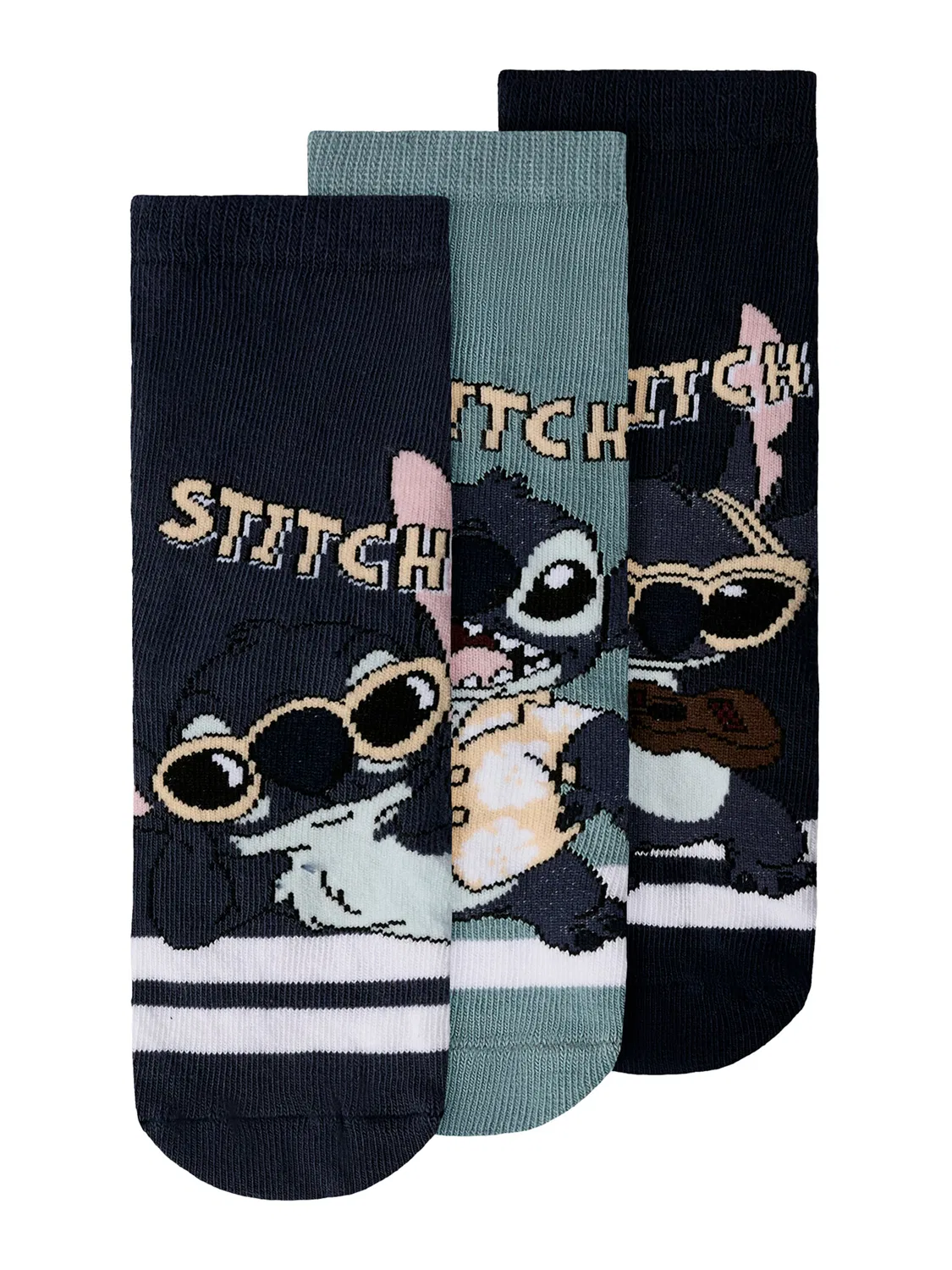 Носки 'NMMARLOS STITCH' Name It, Opal/Dark Blue