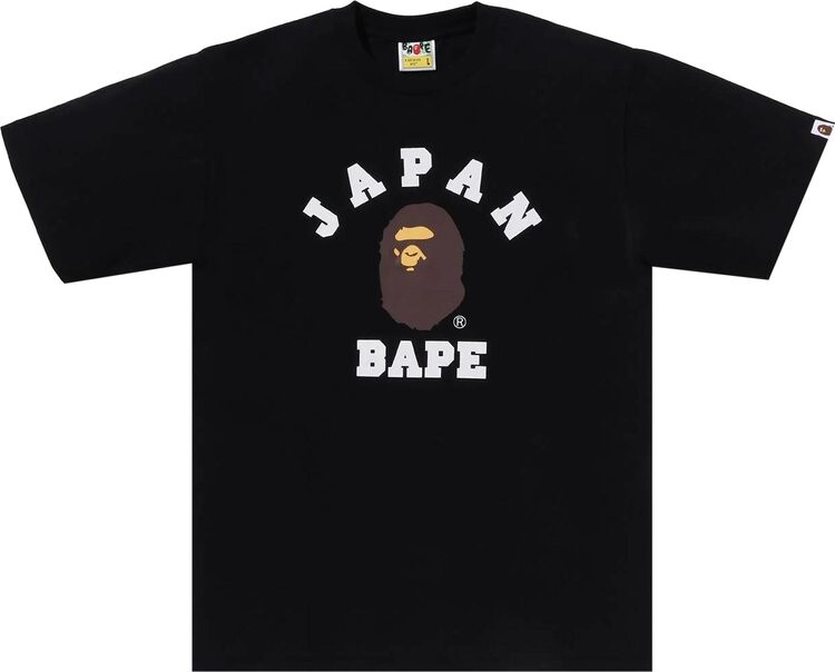 

Футболка BAPE Japan College City 'Black', черный