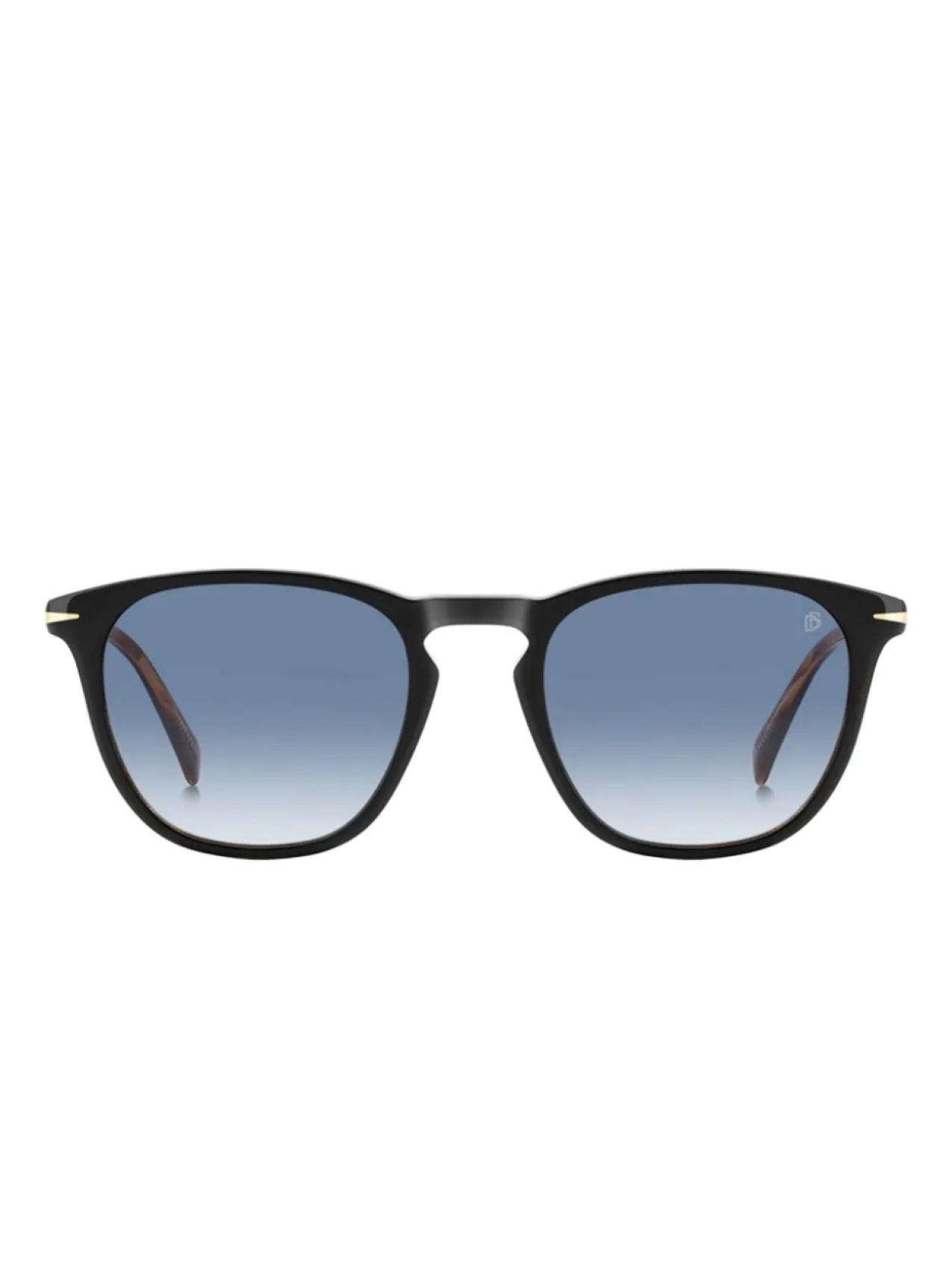 

Солнцезащитные очки DAVID BECKHAM EYEWEAR в круглой оправе, черный