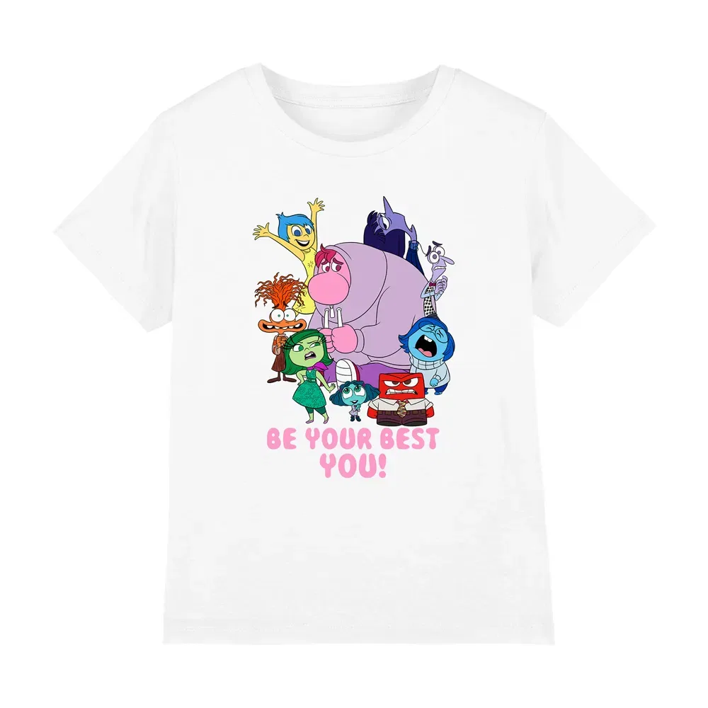 Детская футболка Inside Out 2 Disney, белый — фото 4