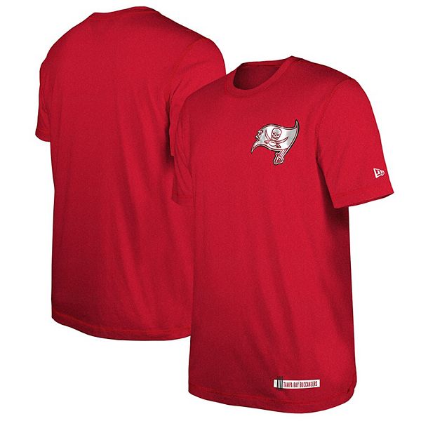 

Мужская футболка heather red tampa bay buccaneers 2024 nfl training camp New Era