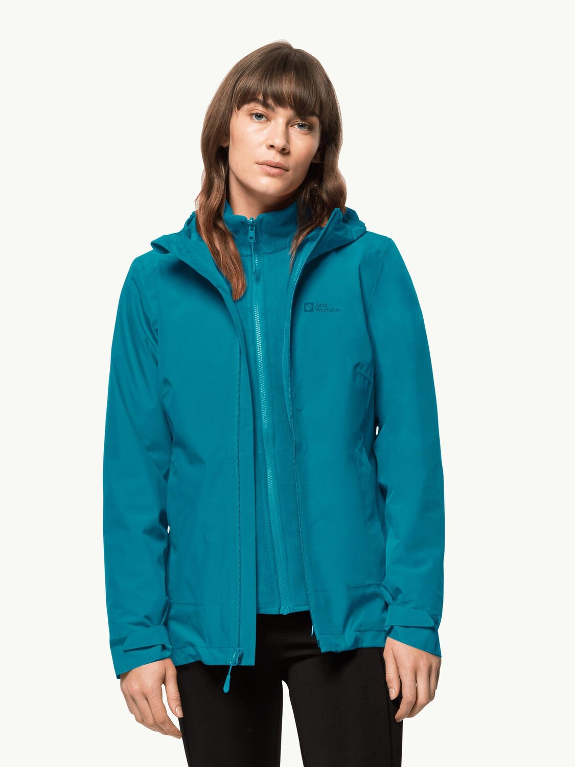 

Куртка Jack Wolfskin MOONRISE 3IN1 JKT W, синий