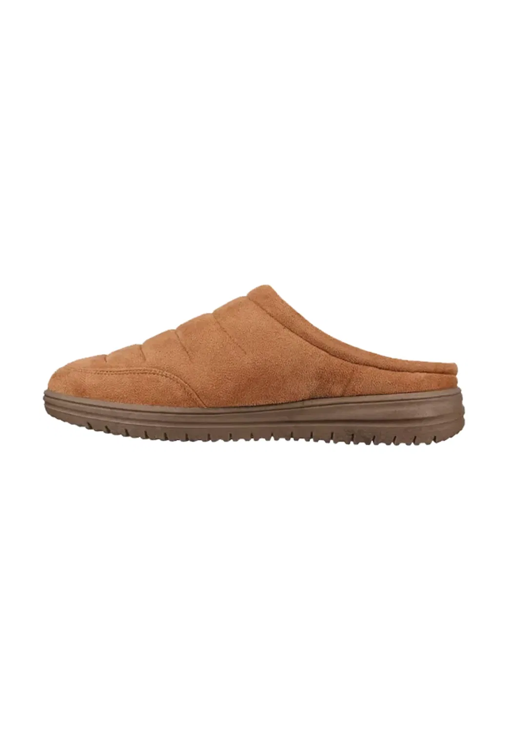 Тапочки домашние на микроволокне Skechers, коричневый — фото 3