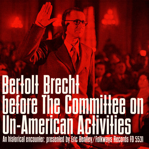 

CD диск Brecht, Bertolt: Bertolt Brecht Committee Un-American Activities