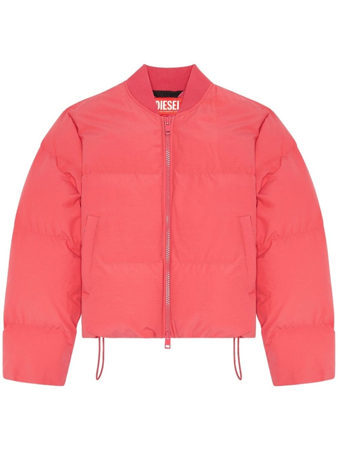 

Diesel стеганый пуховик W-Oluch, розовый