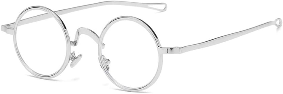 

Солнцезащитные очки UV400 для мужчин и женщин | Металлические круглые, в стиле панк, конфетные | Для вождения и занятий спортом на открытом воздухе generic, Silver Clear