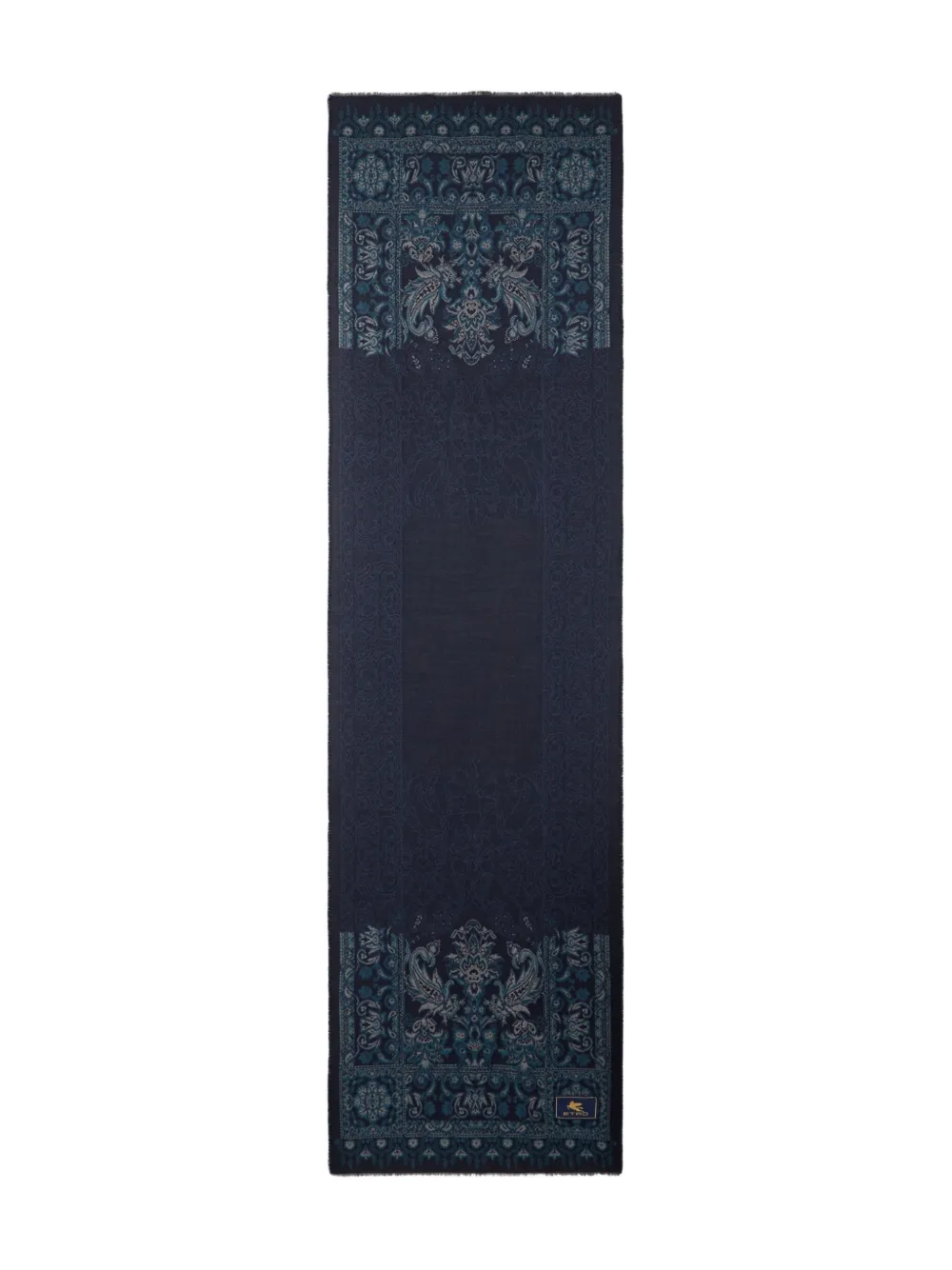 

Жаккардовый цветочный шарф ETRO, синий