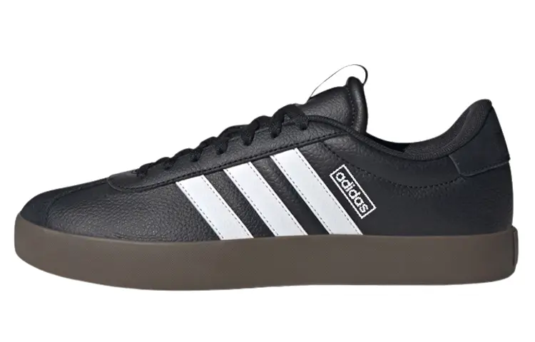 

Кроссовки Adidas Vl Court 3.0 Core Black Cloud White Gum, черный/белый