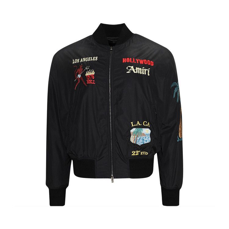 

Куртка Amiri Sinners Bomber Jacket, Black