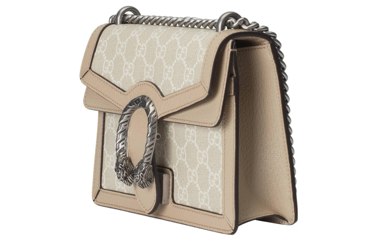 Женская сумка GUCCI Dionysus из канваса и кожи — фото 3