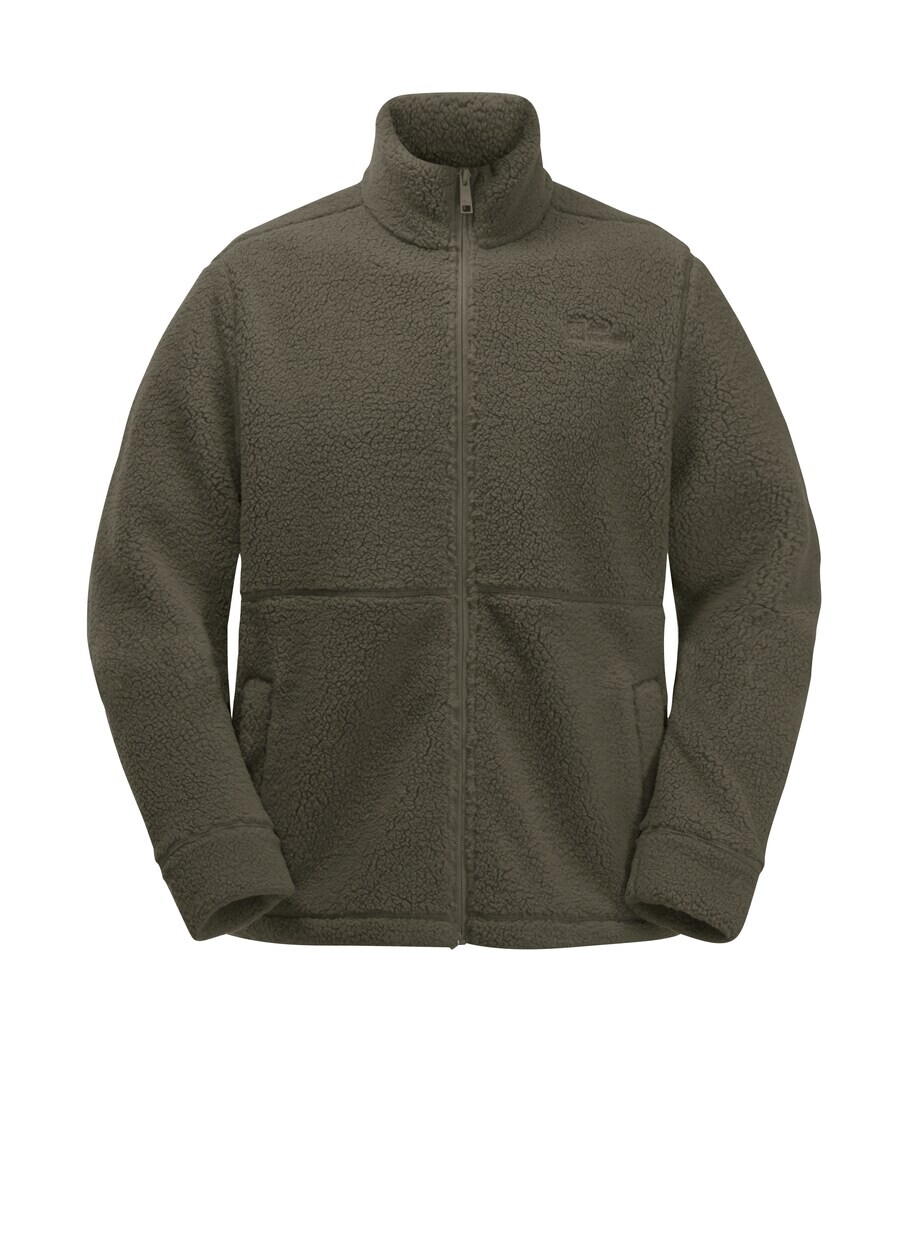 

Флисовая куртка JACK WOLFSKIN Athletic Fleece Jacket, темно-зеленый