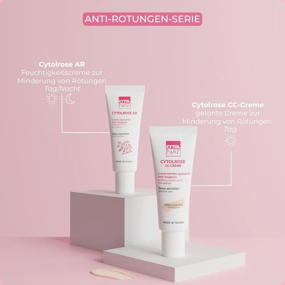 Маска для лица Cytolnat — Cytolrose CC Anti-Redness Tint Cream, 40 мл — фото 4