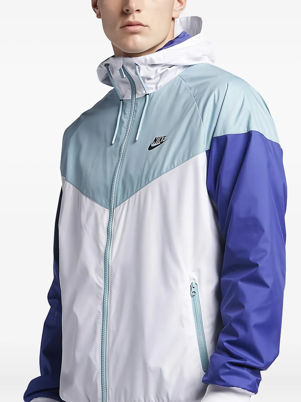 

Куртка Windrunner с капюшоном Nike, синий