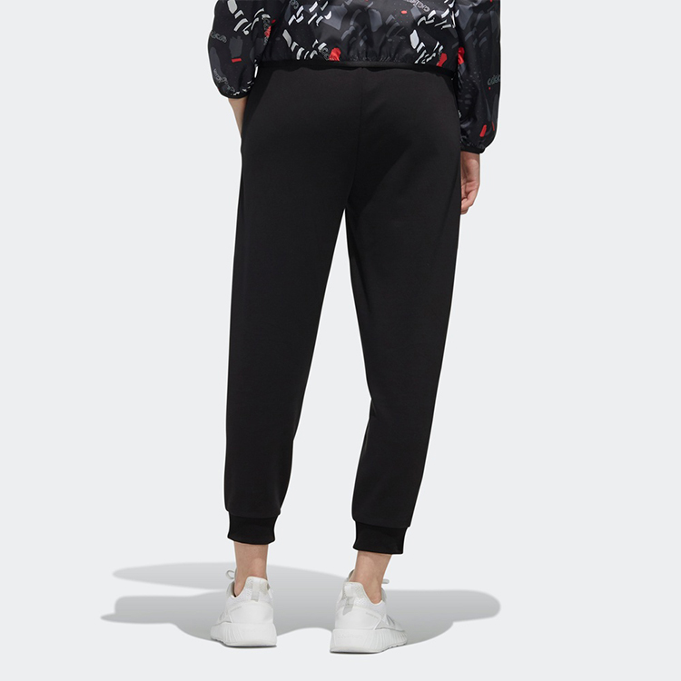 Спортивные брюки женские черные Adidas Neo — фото 4