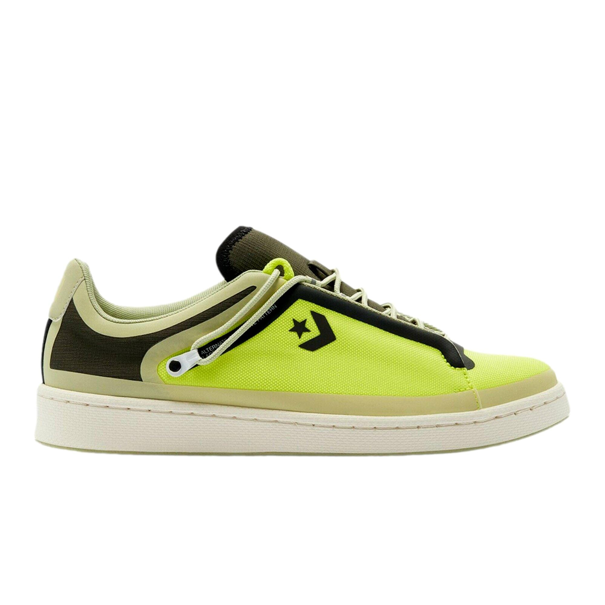 

Converse Pro Leather OX Lemon Venom/Black/Egret 169523C мужские кеды