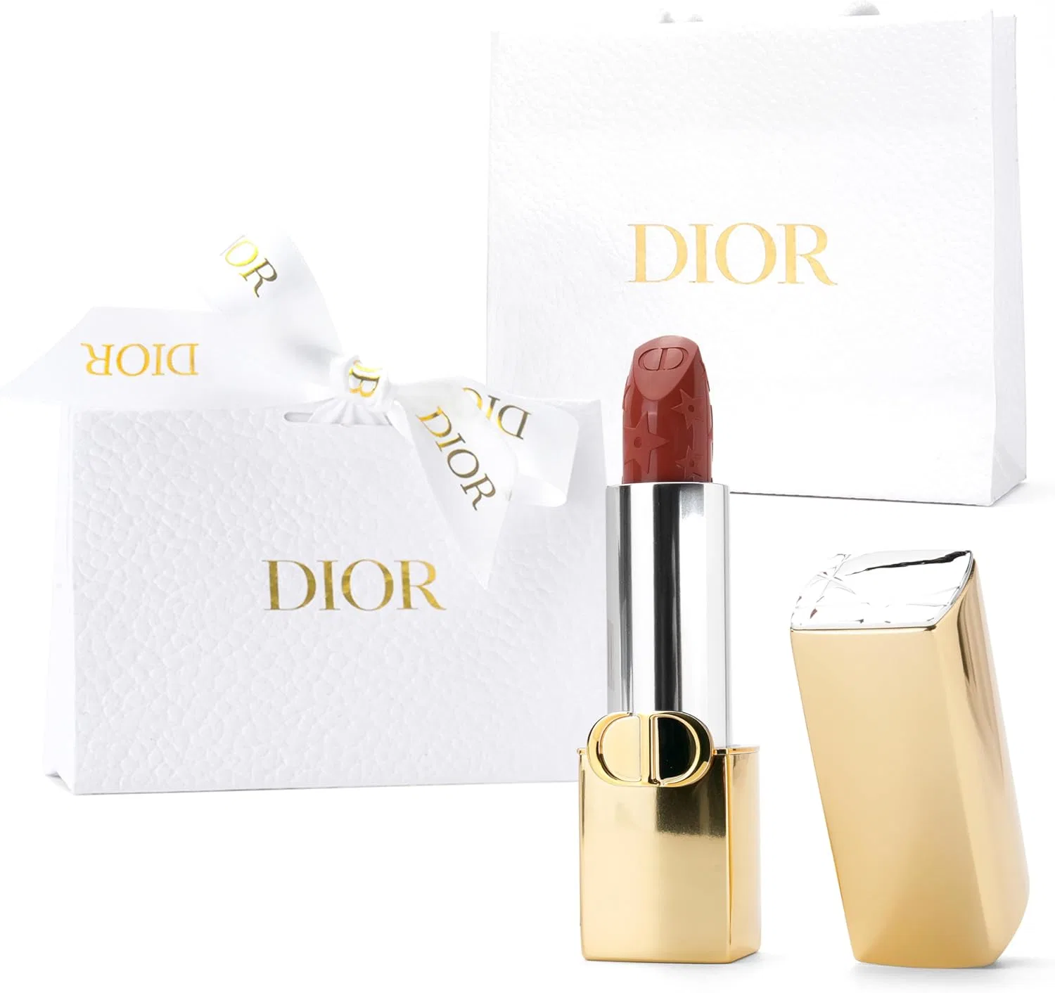 Губная помада Dior Rouge Dior (#210 Circus Satin), 3.5 г, нюдовый