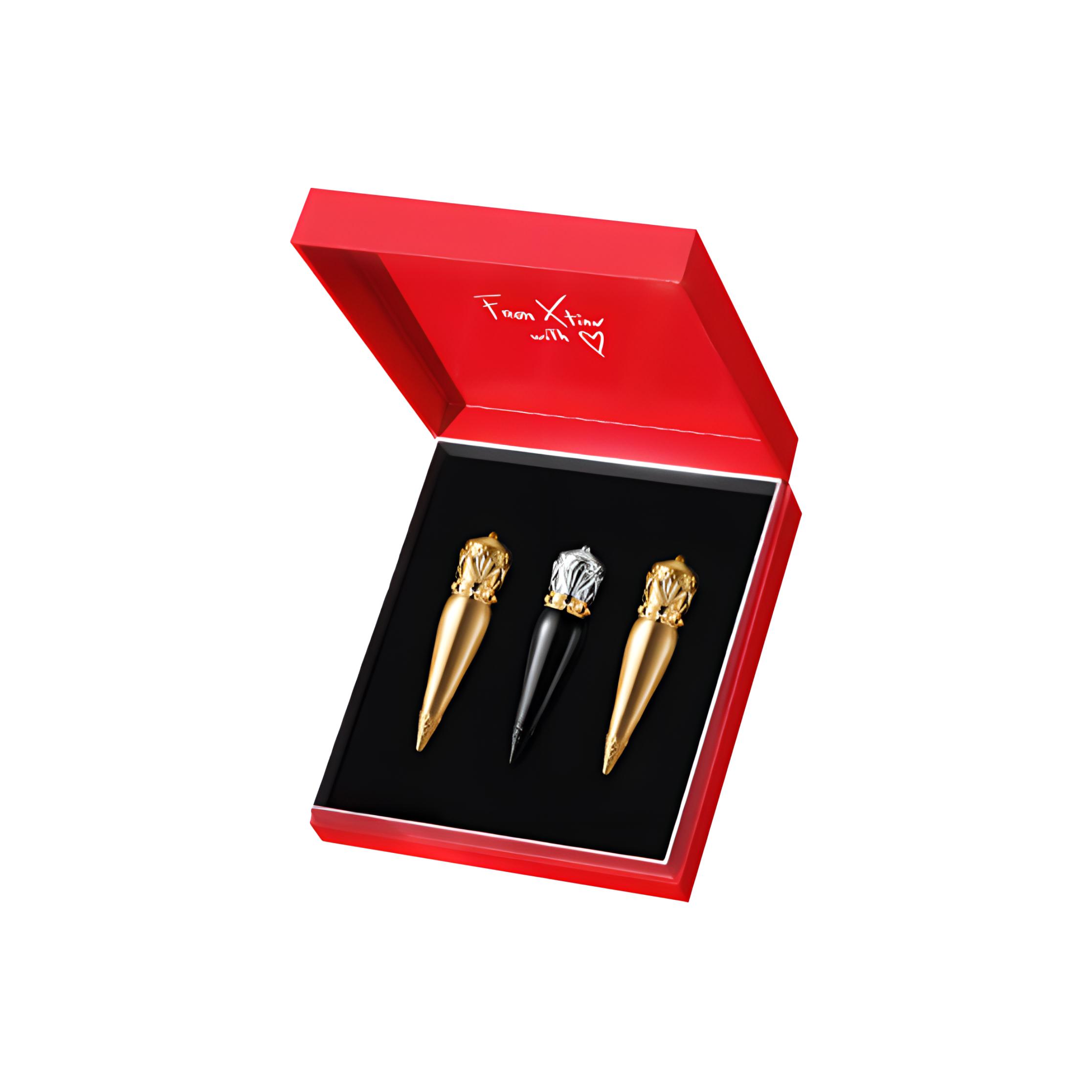 Королевский набор помад CL Queen's Royal Staff Box матовые легко растушевываются 3.8г*3 Christian Louboutin — фото 2