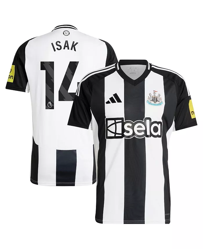 

Мужская футболка Alexander Isak Black Newcastle United 2024/25 Home Replica Player Jersey adidas