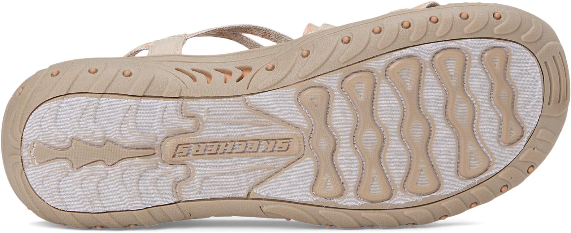 Сандалии SKECHERS Reggae - Positive Space, серо-коричневый — фото 3