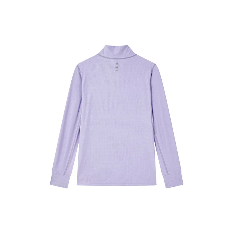Футболка Crew Neck средней растяжимости Under Armour лавандовый — фото 3