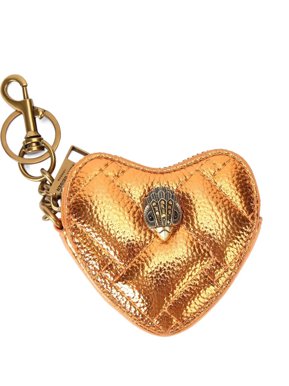 

Кошелек стеганого дизайна Kurt Geiger London, оранжевый