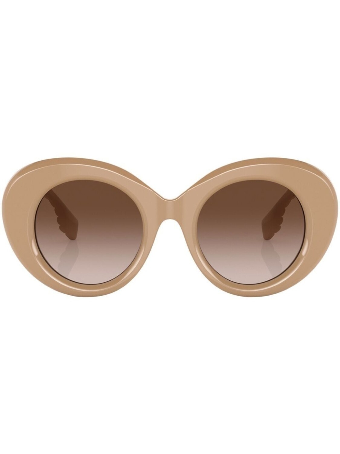 

Burberry Eyewear солнцезащитные очки Margot с логотипом, коричневый