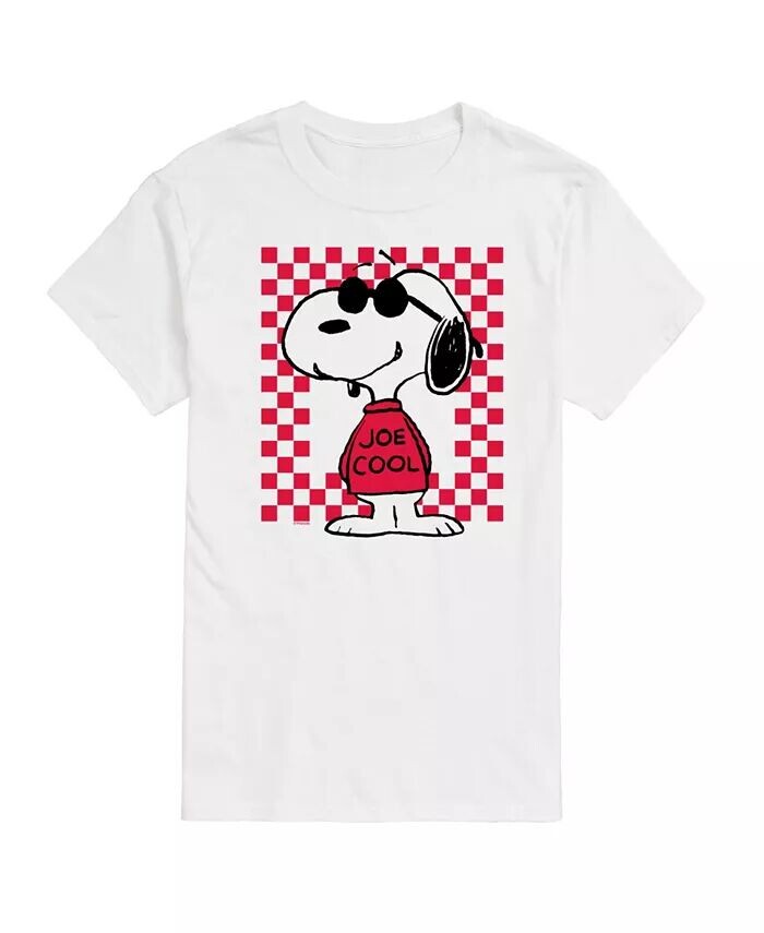 

Мужская футболка с короткими рукавами Hybrid Apparel Peanuts Joe Cool AIRWAVES, белый