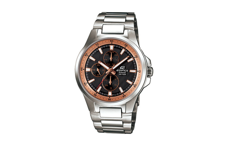 

Мужские часы EDIFICE 46 мм черные CASIO