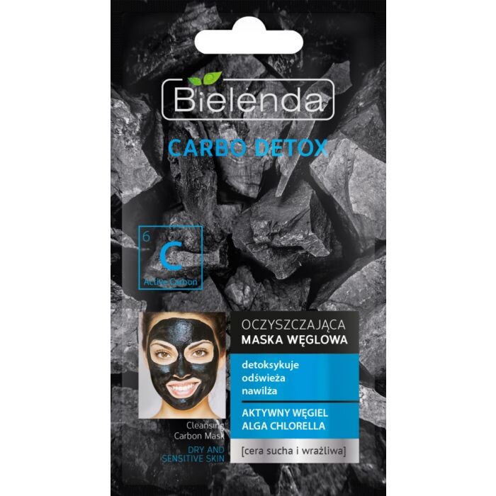 

Маска для лица Carbo Detox Mascarilla Facial Bielenda, 8 gr
