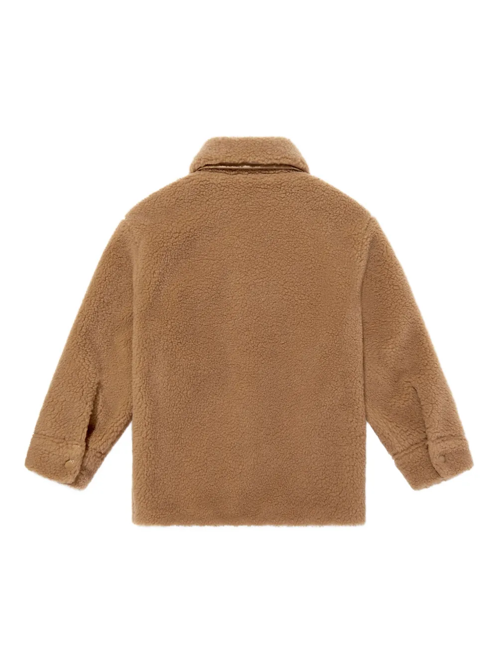 Куртка с накладными карманами Moncler Enfant, коричневый — фото 2