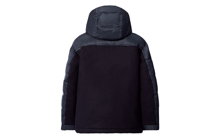 UNIQLO Куртка пуховая мужская синяя, Navy Blue — фото 4