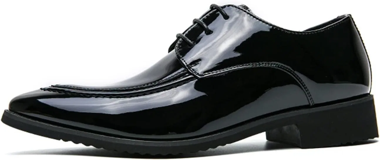 Generic Туфли Men's Shoes Men's Leather Shoes Leather Black Men's Shoes Casual Men's Shoes — фото 3