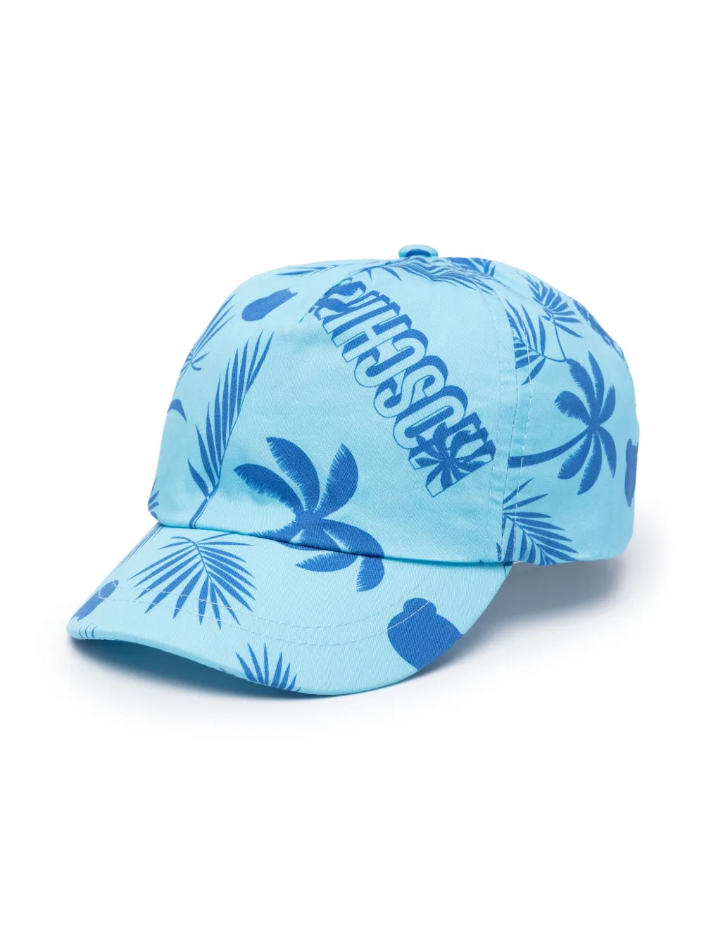 

Кепка с логотипом Moschino Kids, синий