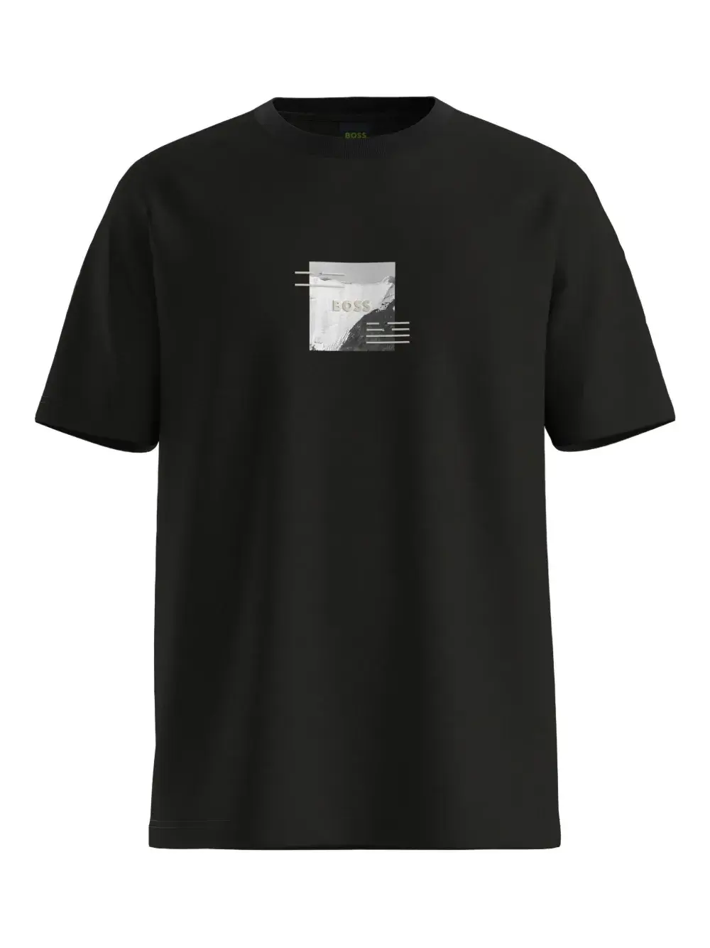 

Футболка с графичным принтом BOSS, черный