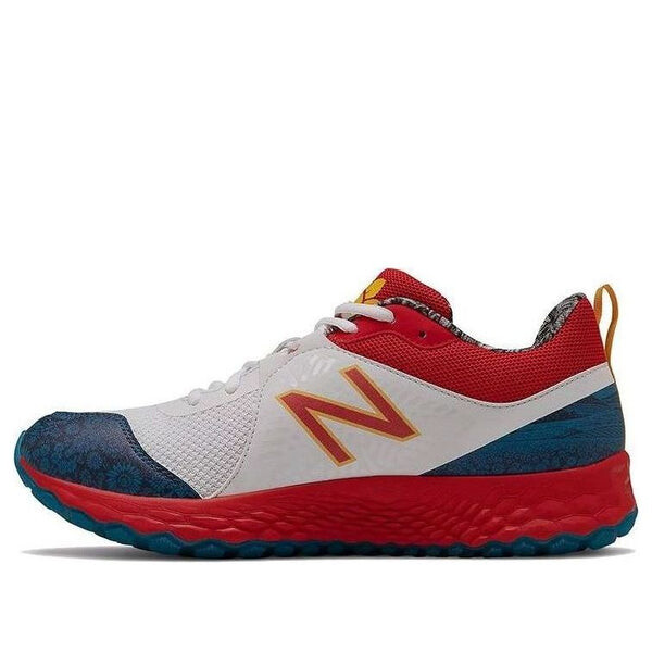 

Кроссовки david sunflower seeds x fresh foam 3000v5 tf 'white red' New Balance, белый