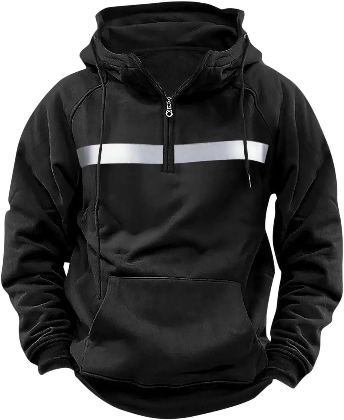 

Куртка-толстовка Quarter Zip с капюшоном и светоотражающими полосами MXTPOV