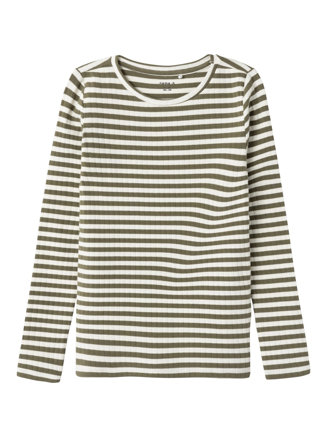 

Лонгслив name it Langarmshirt NKFSURAJA XSL LS TOP, цвет deep lichen green