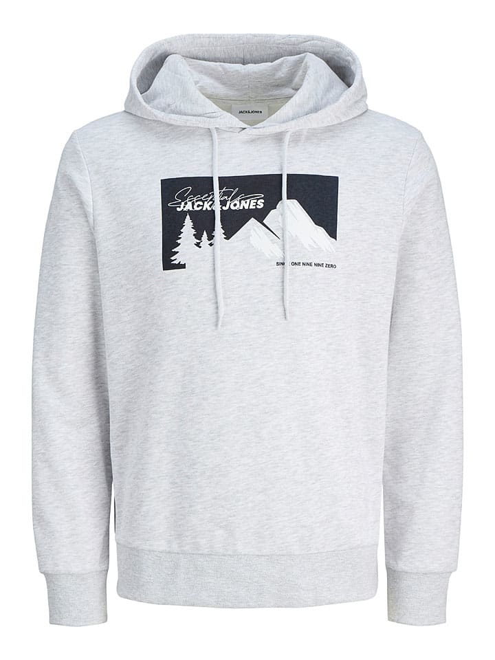 

Толстовка с капюшоном Jack & Jones, светло-серый