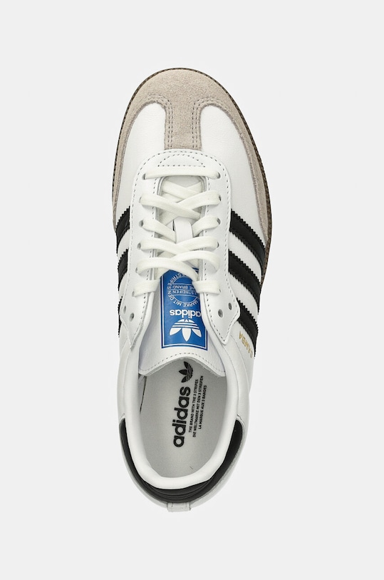Кожаные кроссовки Samba OG Adidas Originals, белый — фото 4