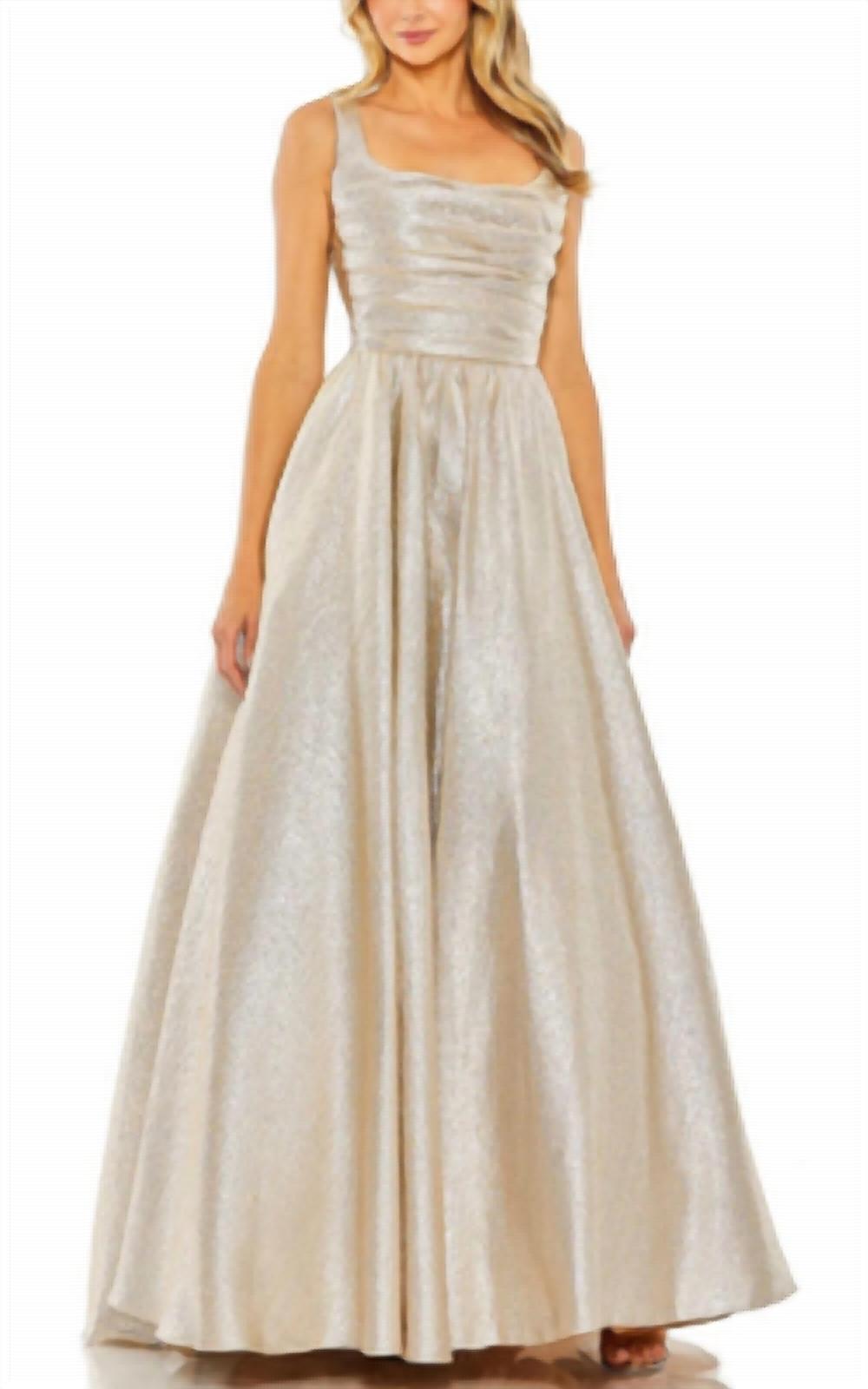 

Женское платье Mac Duggal, золотой