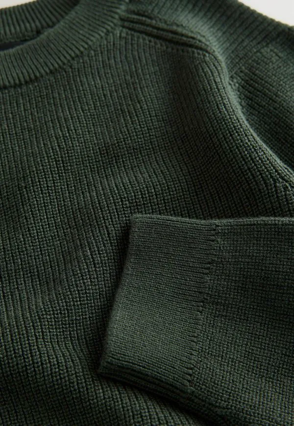 Джемпер с круглым вырезом, стандартного кроя Next, Dark Green — фото 2