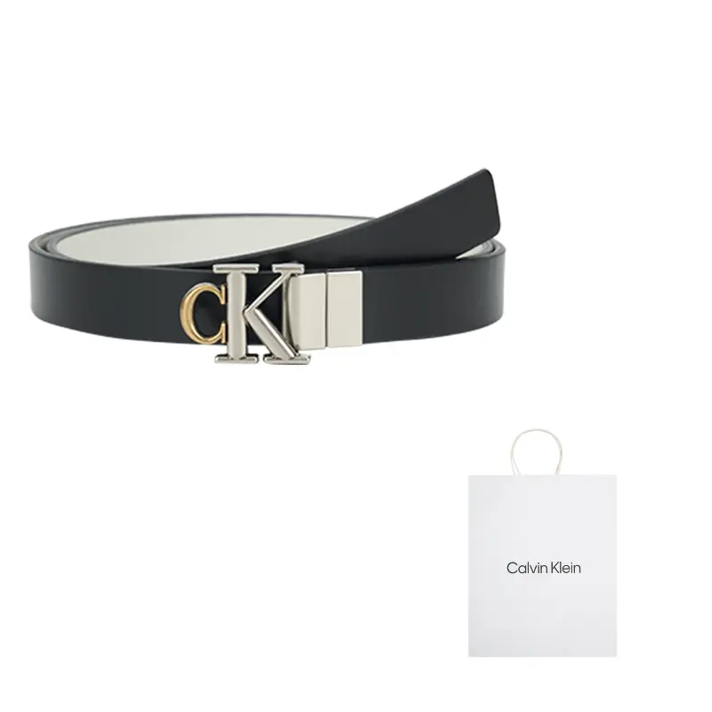 

Calvin Klein Женский ремень из спилковой кожи космический черный 2 см, V1K-Space Black