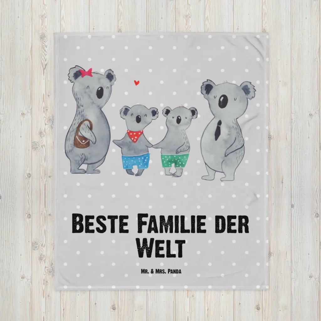 

Одеяло Mr. & Mrs. Panda, серый