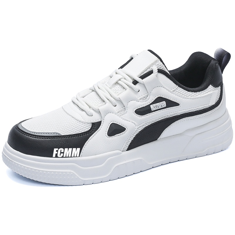 

Дышащие повседневные детские кроссовки для подростков FCMM, белый/черный