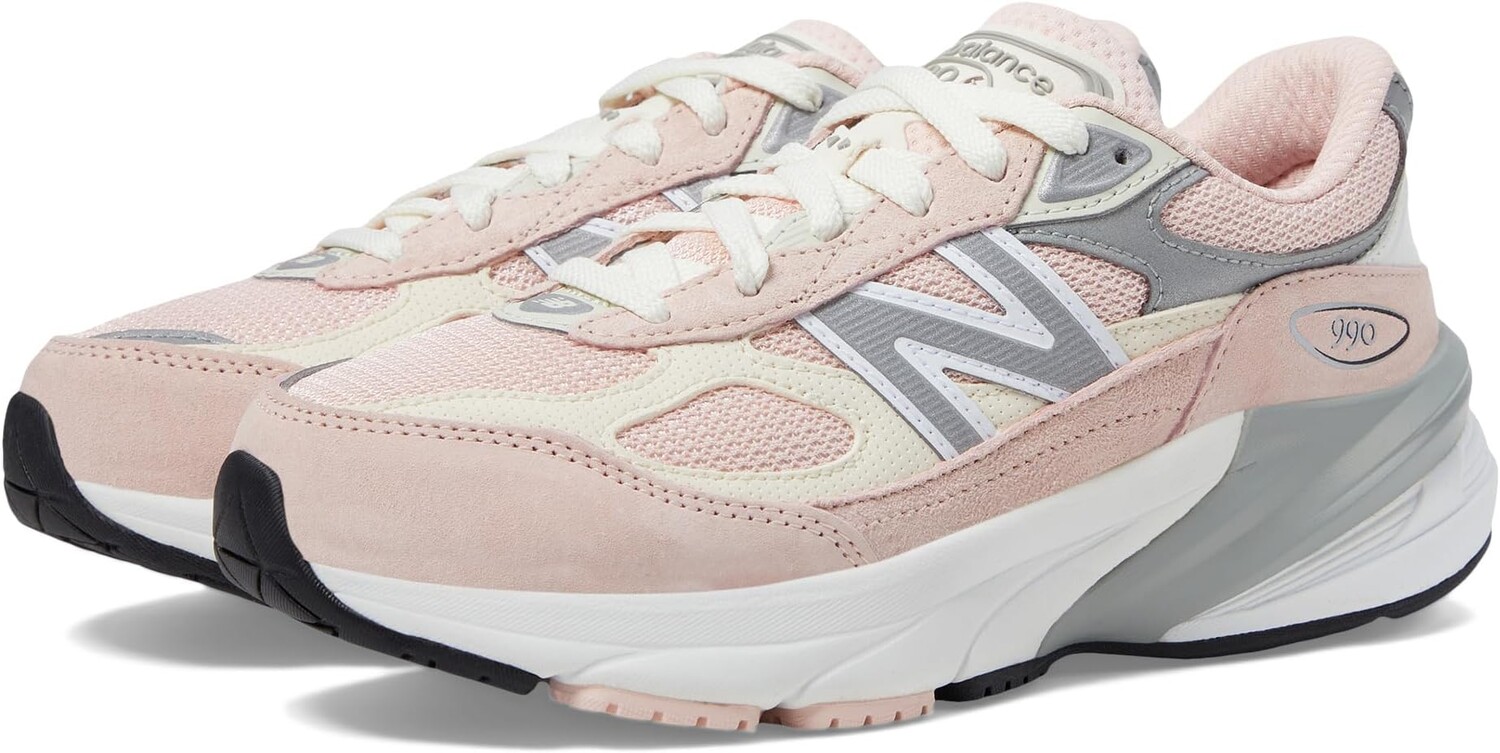 

Кроссовки Fuelcell 990V6 New Balance, цвет Pink Haze/White