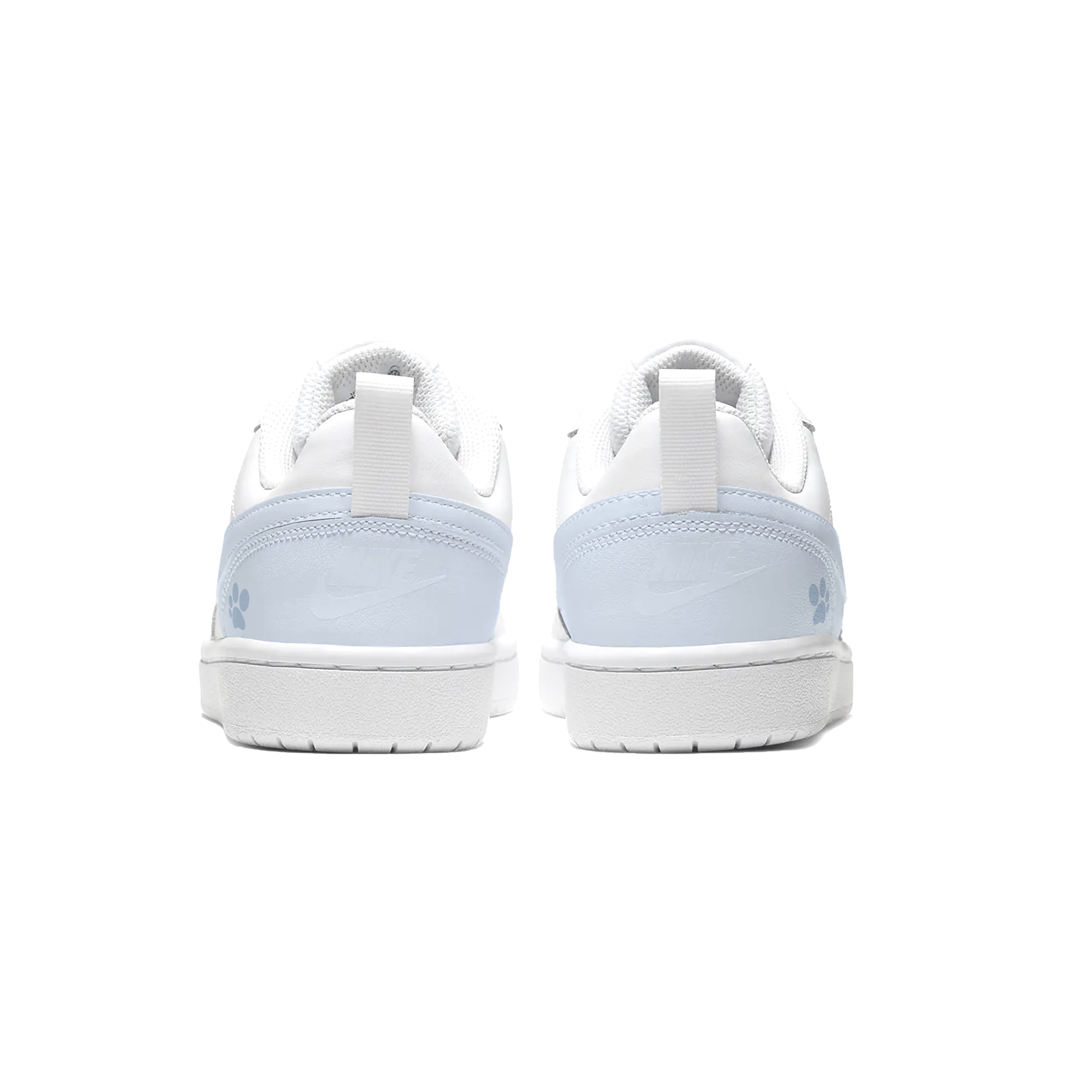Кроссовки Court Borough 2 Low 2 с амортизацией, износостойкие, для детей и подростков Nike, синий — фото 4