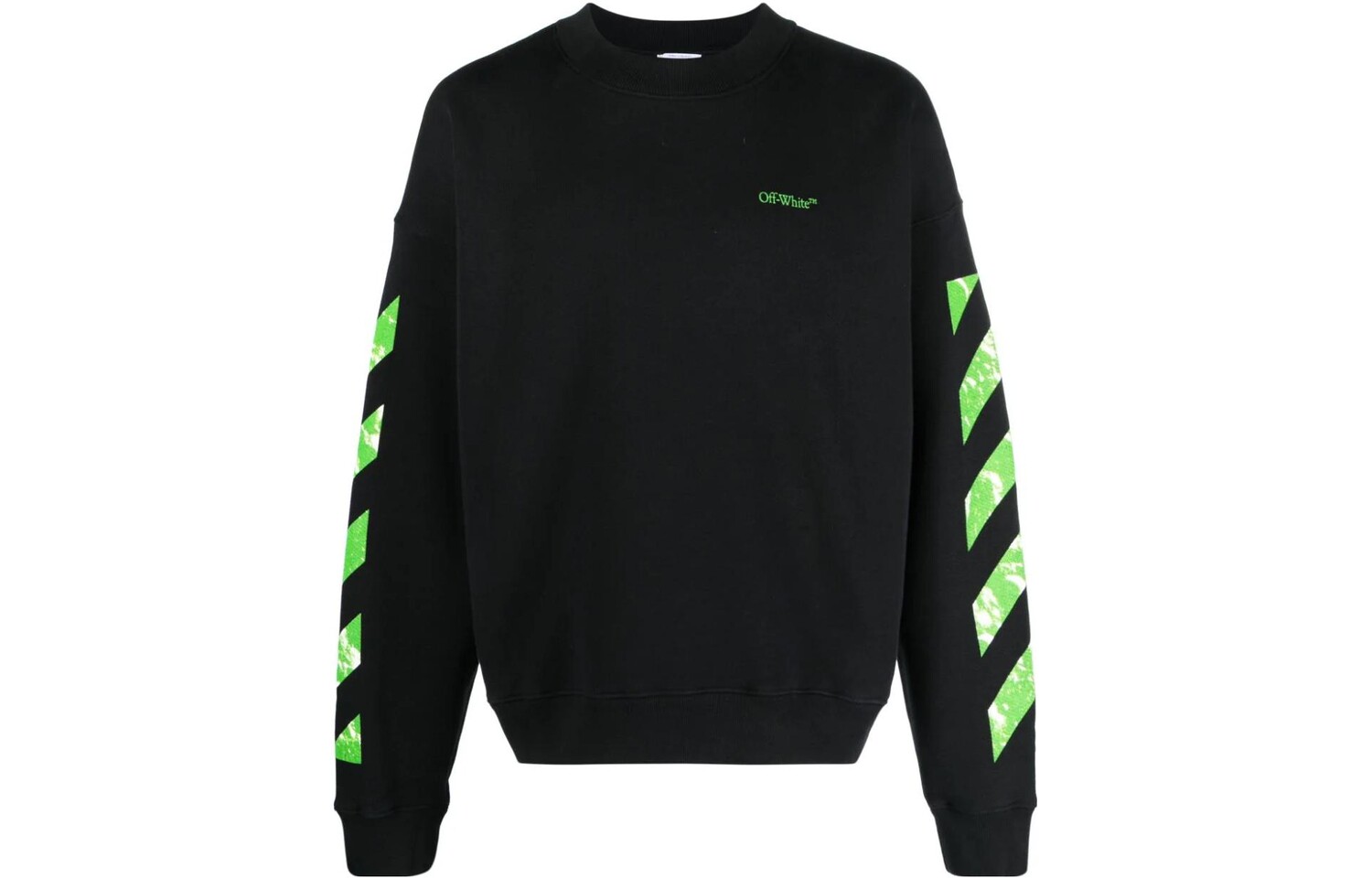 

Толстовка мужская Off-White, черный / зеленый